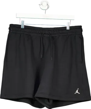 Air Jordan Black Essential Men's Fleece Shorts UK XL