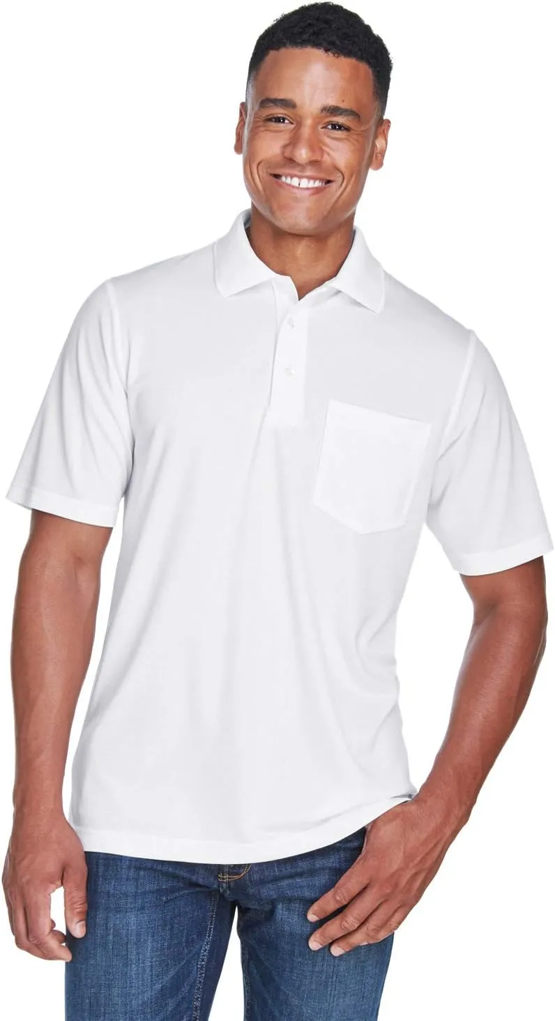 Ash City Core 365 Men's Origin Pocket Pique Polo
