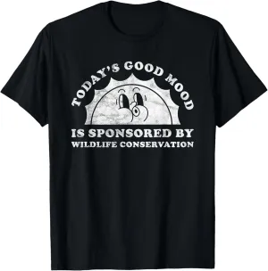 Funny Cute Retro Wildlife Conservation Animal Conservation T-Shirt