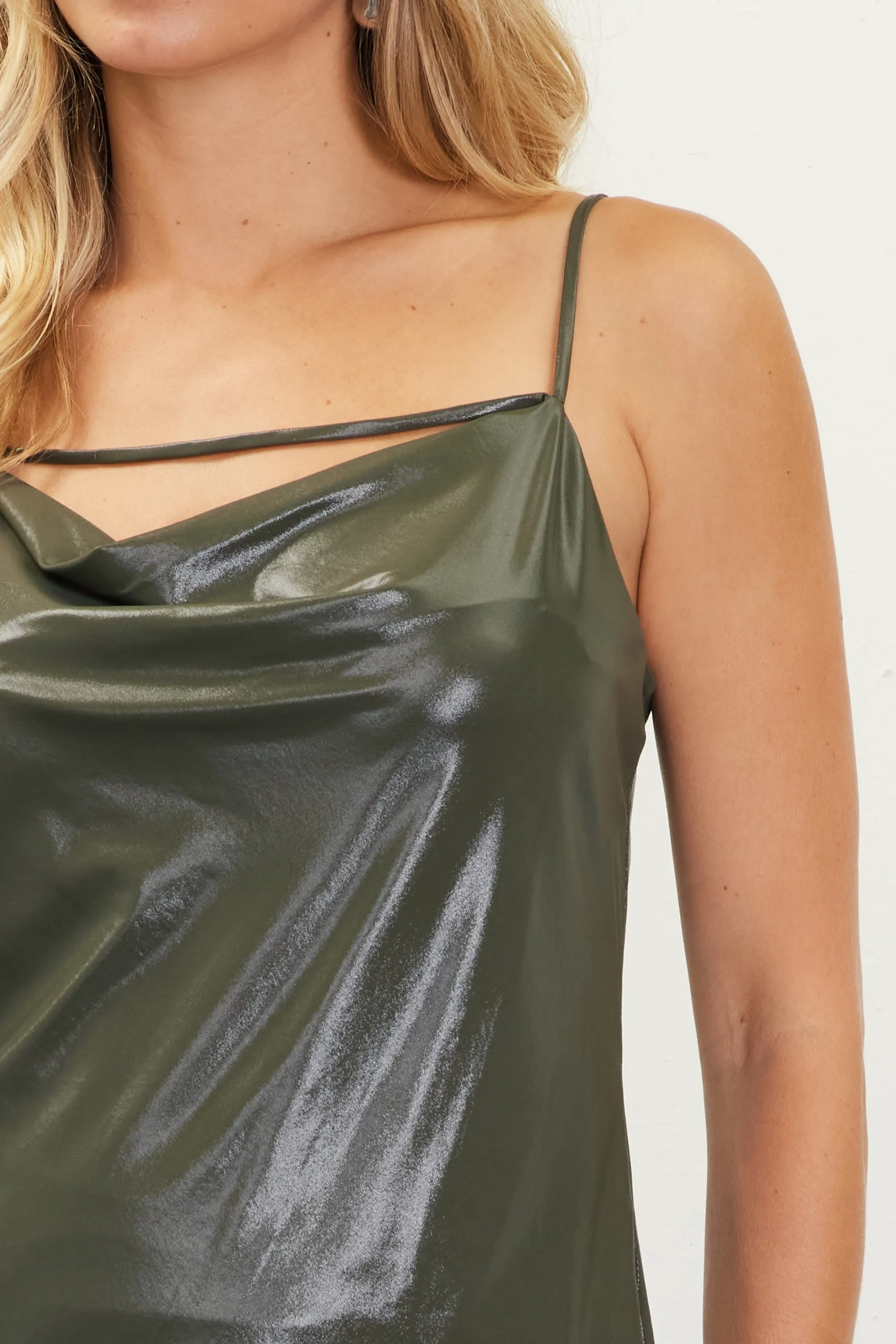 Girls Night Out Tank - Olive