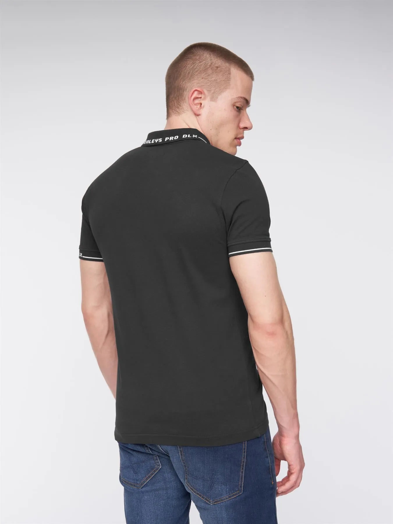 Mens Hentyme Polo Black