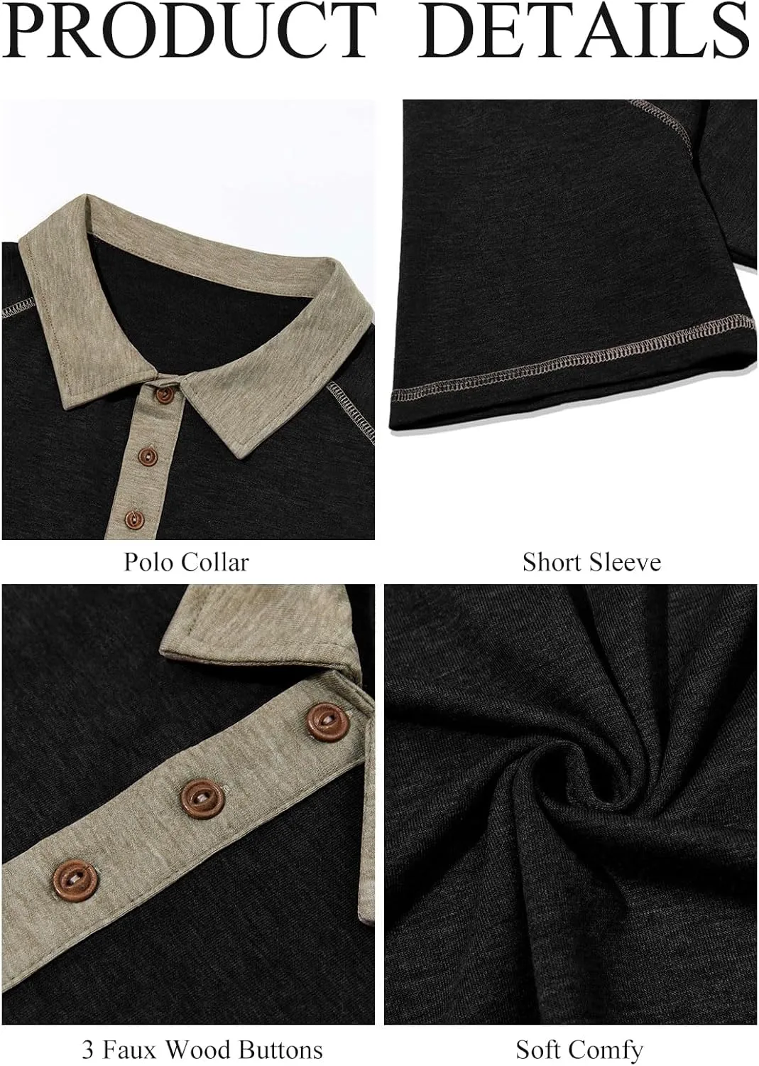 Runcati Men's Casual Polo Shirts Short Sleeve Lightweight Stretchy Golf Shirt Summer Beach Raglan Tops