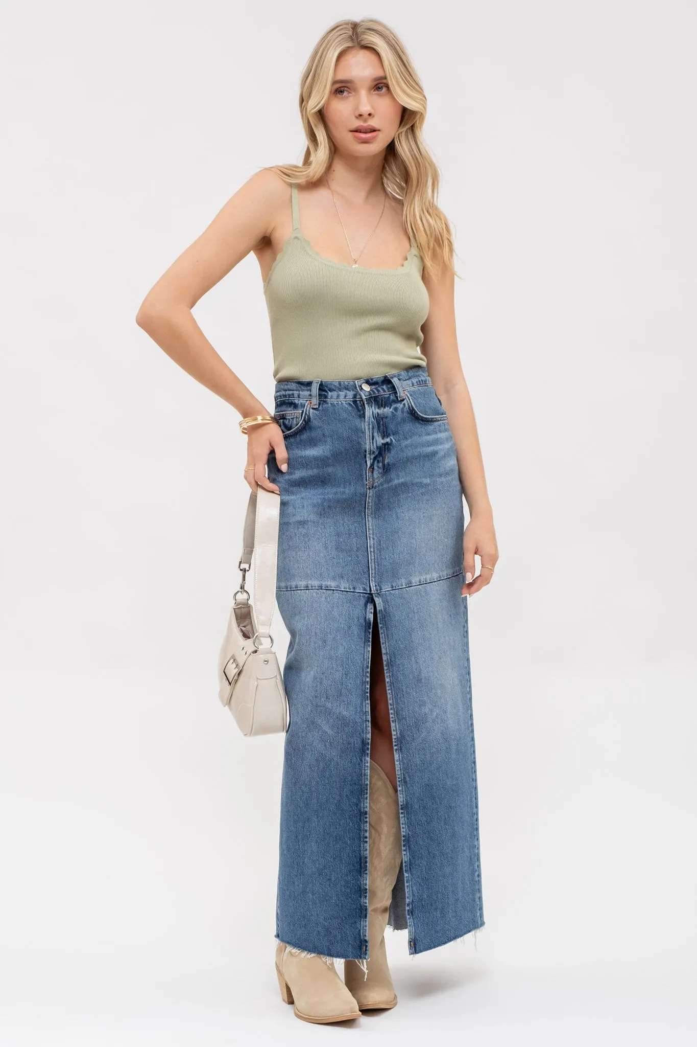 SCALLOPED CAMI