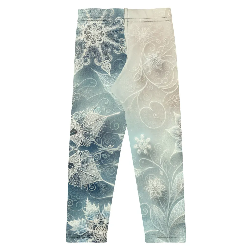 Whimsical Winter Wear Kids Leggings