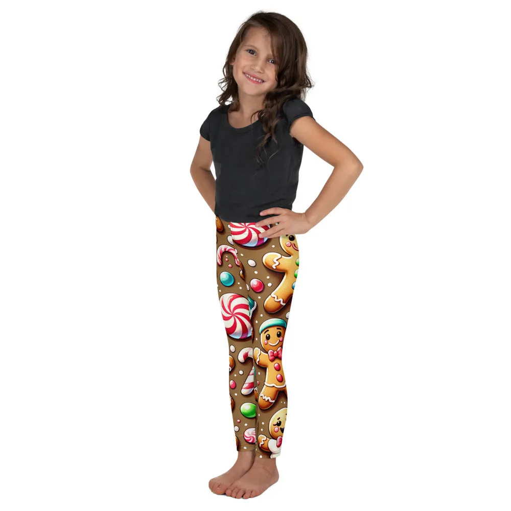 Whimsical Winter Wear Kids Leggings