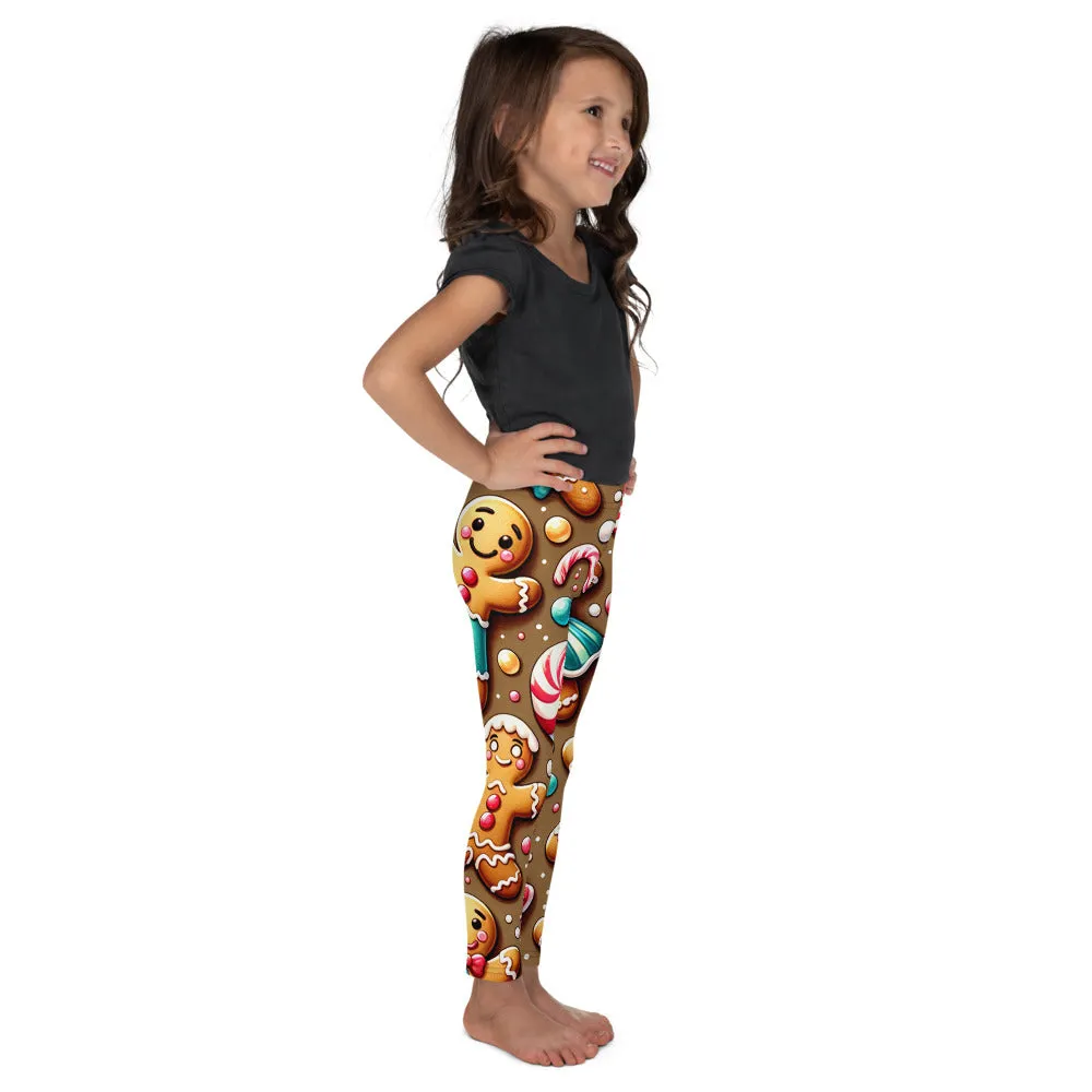 Whimsical Winter Wear Kids Leggings