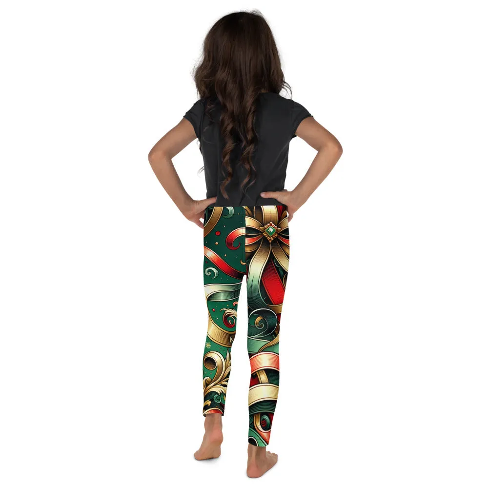 Whimsical Winter Wear Kids Leggings