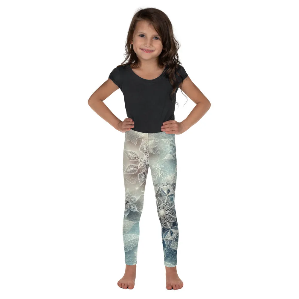 Whimsical Winter Wear Kids Leggings