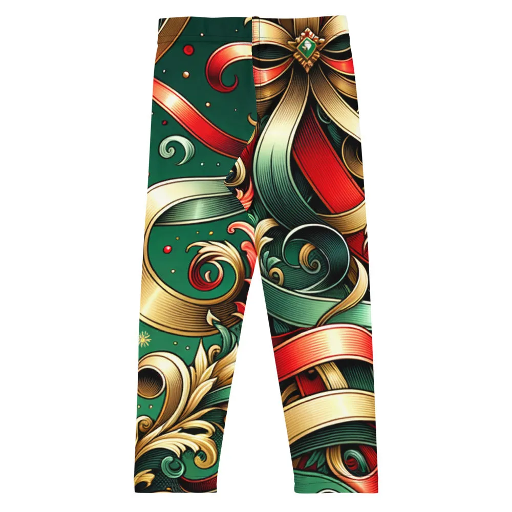 Whimsical Winter Wear Kids Leggings
