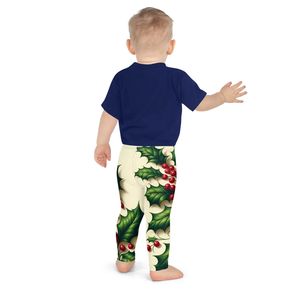 Whimsical Winter Wear Kids Leggings