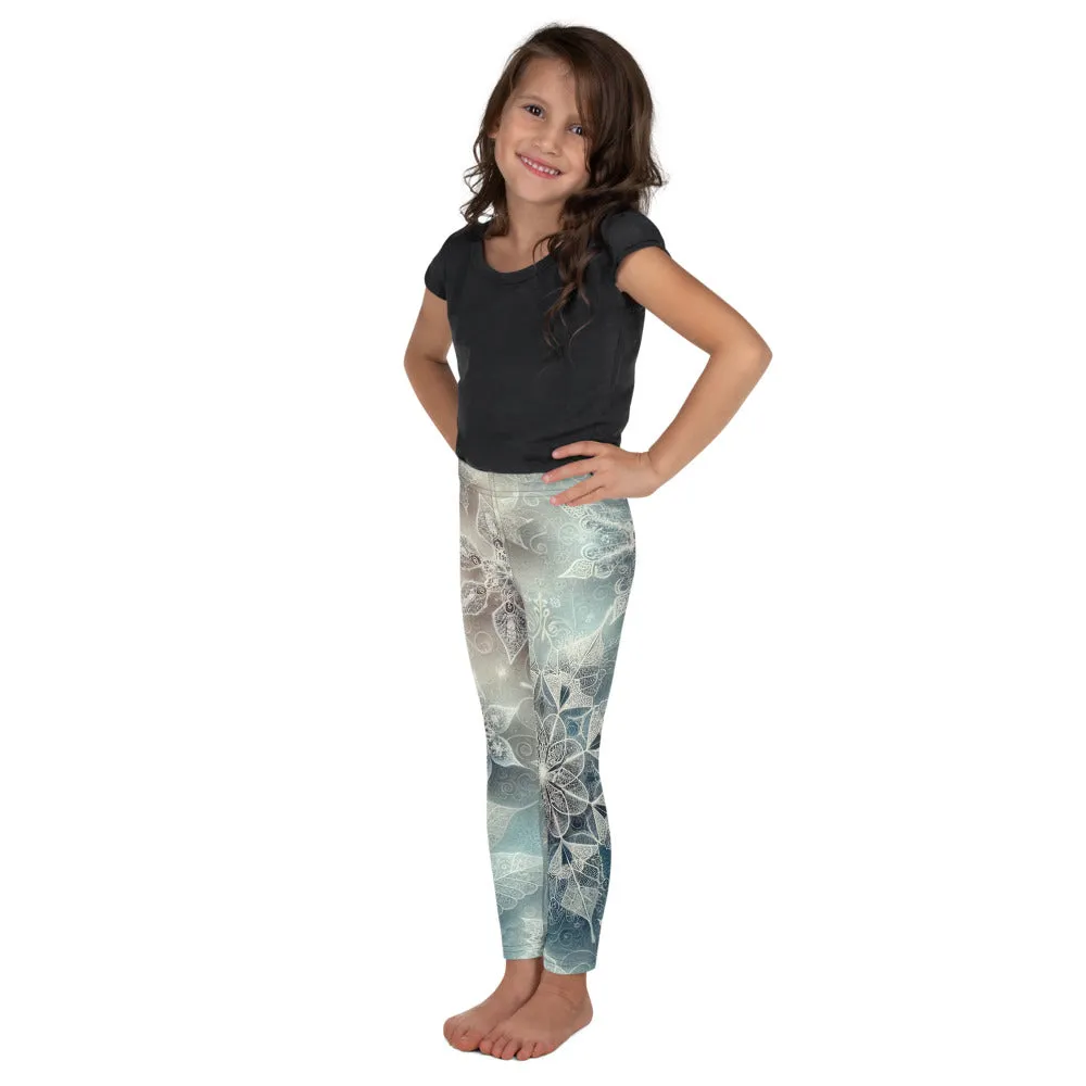 Whimsical Winter Wear Kids Leggings