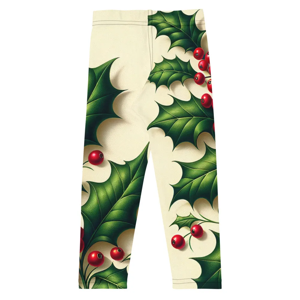Whimsical Winter Wear Kids Leggings