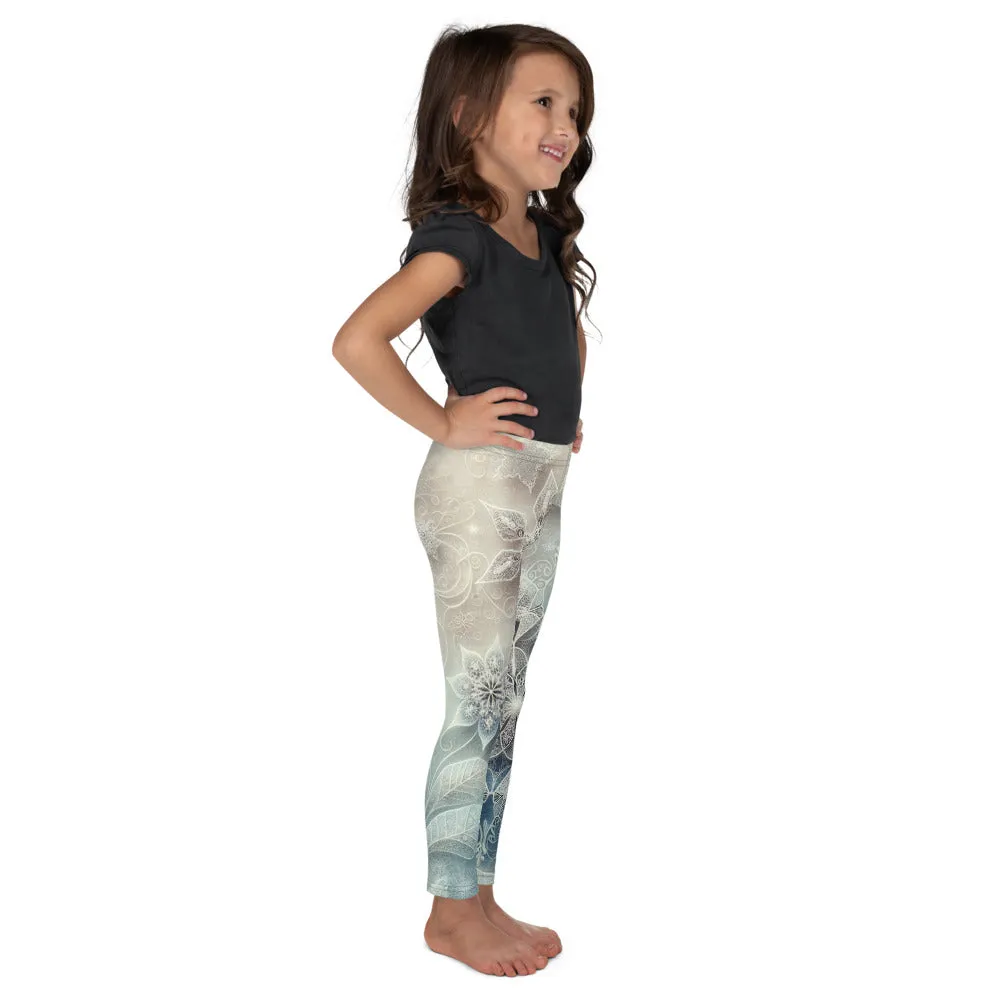 Whimsical Winter Wear Kids Leggings