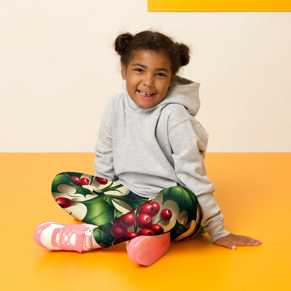 Whimsical Winter Wear Kids Leggings